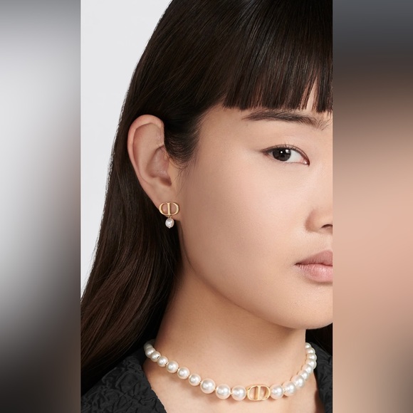 Authentic Dior Stud Earrings - Picture 5 of 6